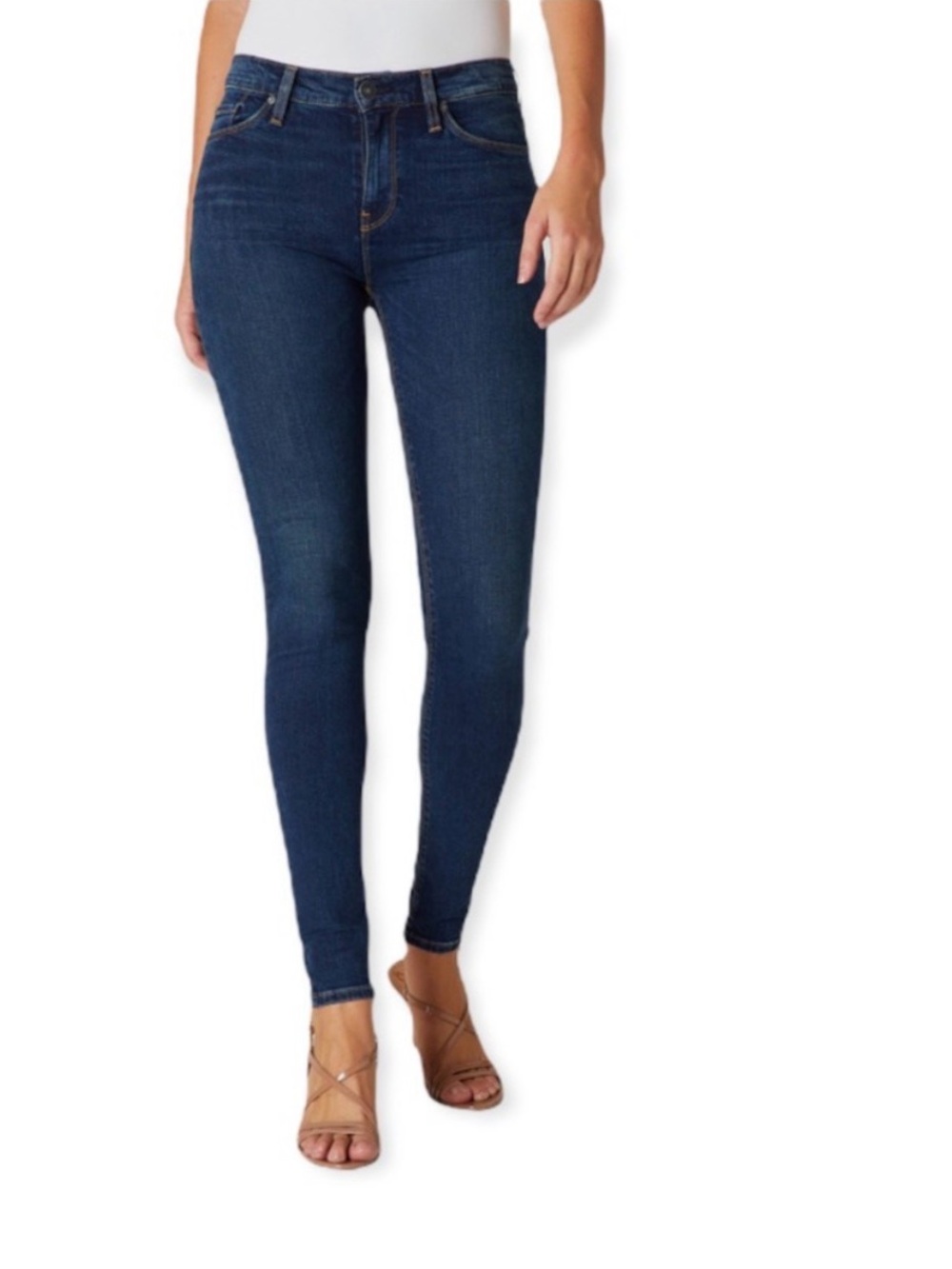 *HUDSON* Classic Dark Blue Nico Super Skinny Jeans Size 26